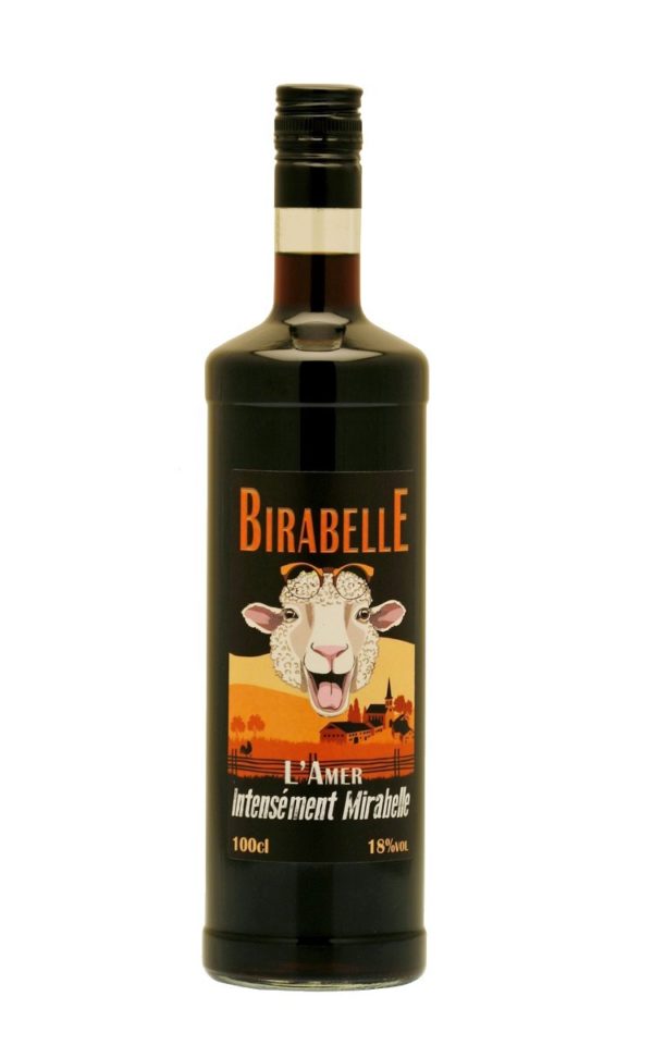 100cl Birabelle Birabelle® Amer <br> à la Mirabelle<br>18% vol. 100cl – Image 1