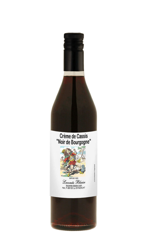 Crème de Cassis <br> "Noir de Bourgogne" <br> 18% vol. 70cl – Image 1