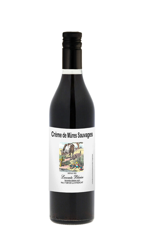 70cl-creme-de-mures-sauvages Crème de <br> Mûres Sauvages <br>18% vol. 70cl – Image 1