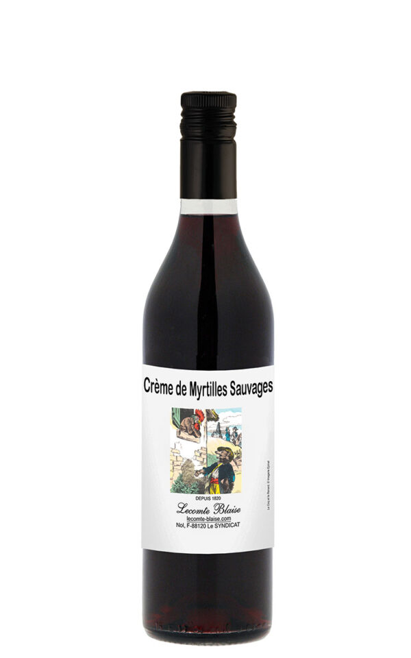 Crème de <br> Myrtilles Sauvages <br>18% vol. 70cl – Image 1