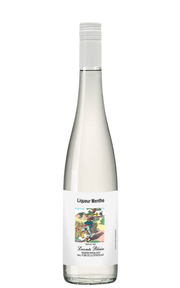70cl-liq-menthe Menthe <br> Liqueur <br>35% vol. 70 cl – Image 1
