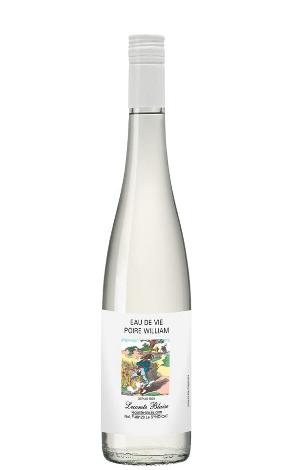 70cl-poire-william-2025 Poire William<br> Eau de Vie <br>43% vol. 70 cl – Image 1