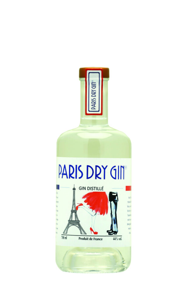 Paris Dry Gin<br>44%<br> vol. 70 cl – Image 1