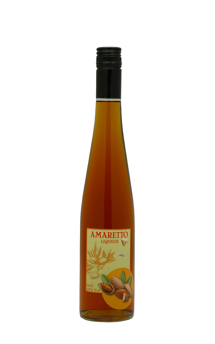 Amaretto liqueur 28% vol. 50 cl - Boutique Lecomte-Blaise