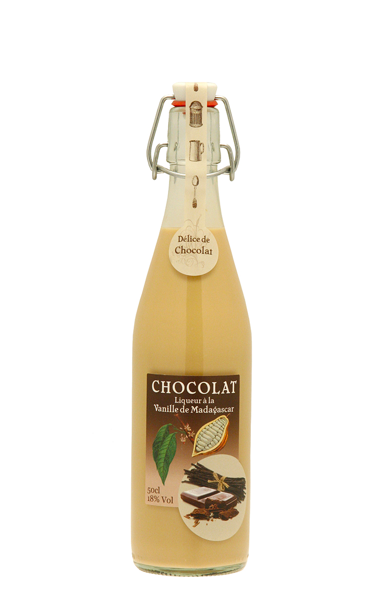 Délice Chocolat à la vanille de Madagascar , 18% vol. - 50cl