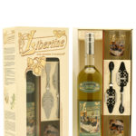 Absinthe Libertine® Intense 72% vol. coffret 1 btl 70 cl + 2 verres + 2 cuillères