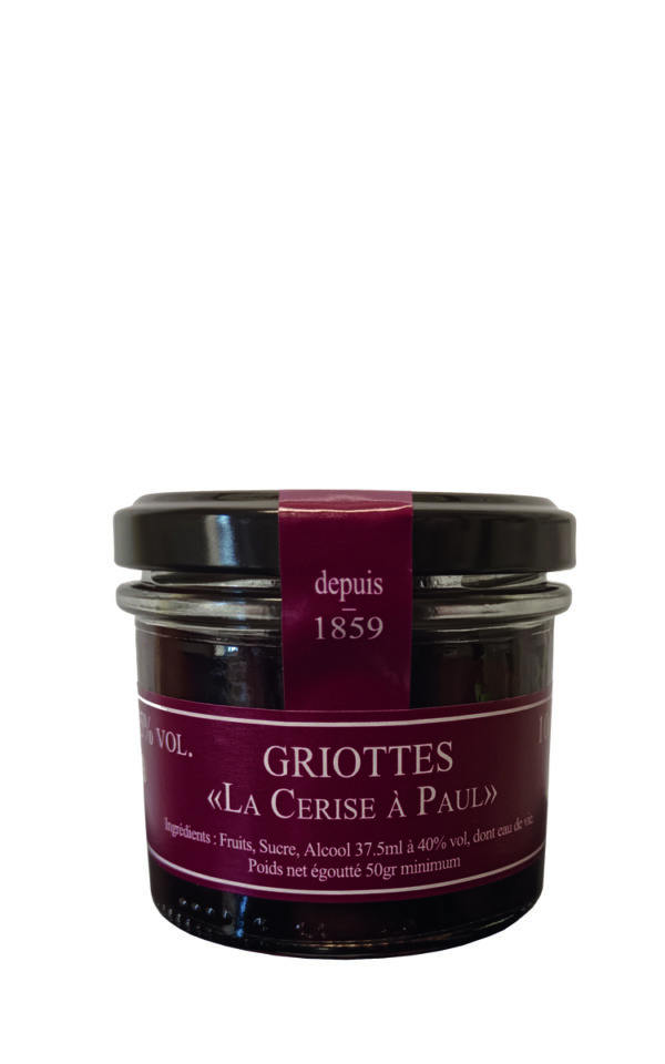Griottes La Cerise à Paul 10cl Griottes <br> La Cerise à Paul® <br>15% vol. 10cl – Image 1