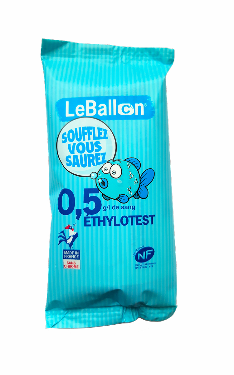 LOT DE 25 ETHYLOTESTS A USAGE UNIQUE