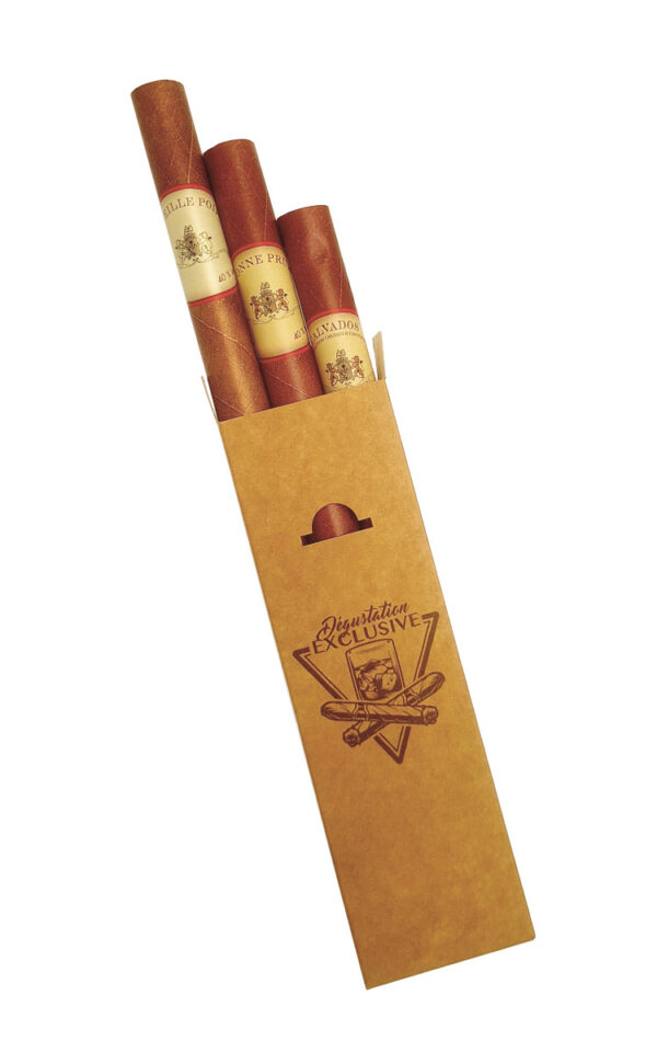 etui 3 cigares Etui<br> 3 cigares assorti<br>40% vol. 3x3cl – Image 1