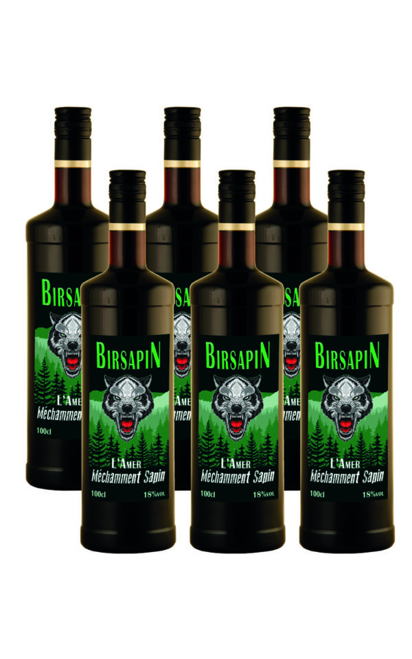 100cl Birsapin par 6 Birsapin® Amer Bière au Sapin 18% vol. lot de 6 btl <br> 100 cl – Image 1