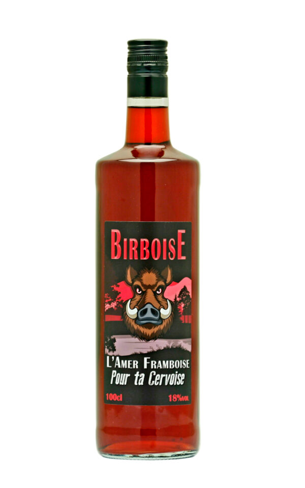 100cl Birboise Birboise® Amer <br> à la Framboise<br>18% vol. 100cl – Image 1