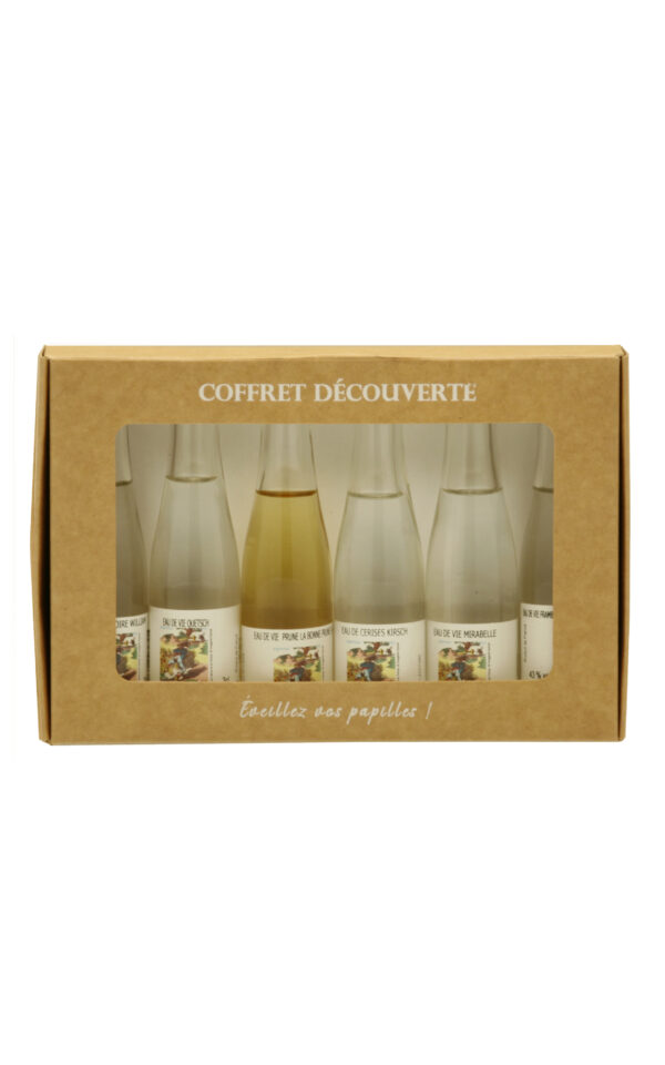 Cageonnette de 6 mignonnettes d'Eaux de vie – Image 1